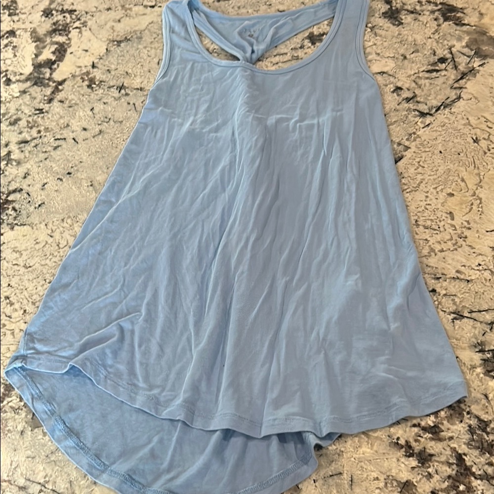 Light Blue Women's Sleeveless Top